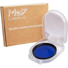 MaD Cameras Blue 67mm Full Colour Correction Filter for Digital SLR Cameras