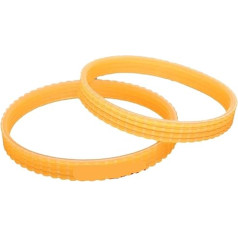 JGUYC 2 Stück 4PJ-218/228/235/238/246/251/268/280 mm Keilrippenriemen, Breite 10, Mehrkeil-PJ-Riemenscheibe, 4 Schlitze(4PJ-235mm)