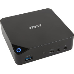 MSI Cubi2-032DE Desktop PC (Intel Celeron i5-7200U, 4GB RAM, 128GB SSD, HD Graphics, Windows 10 Home) Black Cubi2