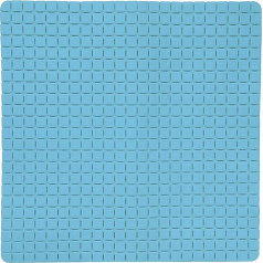 MSV Bath Mat, Light Blue, Unique Size