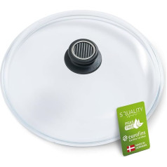 Signature High Dome Lid Pyrex Including Knob Diameter 30 cm