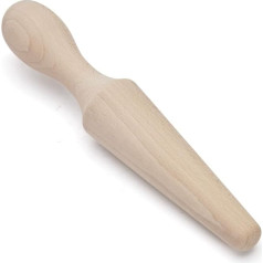 De Buyer Beechwood Pestle/Plunger for Sharp Sieves, Beige