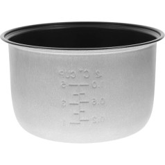 YARNOW Rice Cooker Inner Pot Non-Stick Coating Replacement for Electric Rice Cooker Inner Pot Cooking Pot Accessories for Various Models Durable and Easy to Clean