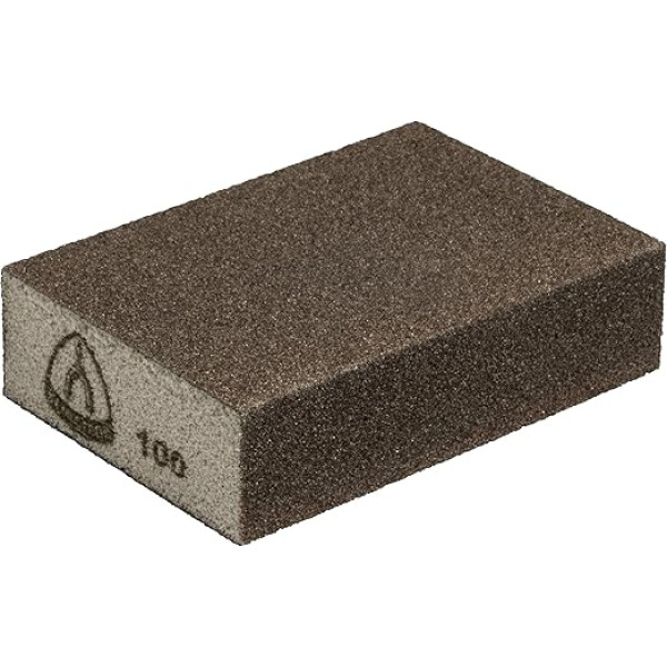 KLINGSPOR Sanding Block SK 500, 100 x 70 x 25 MM, Pack of 100, 180–grain, 225167 Document Holder