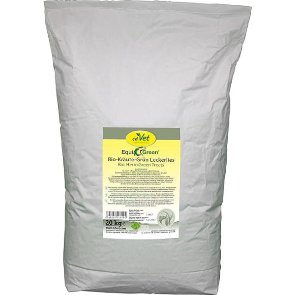 cdVet Equi Green Bio-Herbs Treats, 20 kg