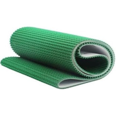 Desktop-Förderband-Ersatz, grüner PVC-Industrie-Getriebeband für Verpackungsanlagen, 98 x 23 cm, für Produktionslinien