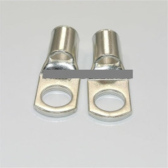 GYQYJPFZM 20 X Copper Tube Terminals - Battery Cable Lugs/Eyelets Sizes 50mm 1AWG SC50-8