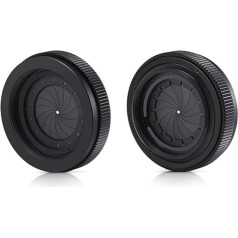 Mikroskop-Zubehör-Kit 1 STÜCK Einstellbare Apertur 1,5-29 mm Iris Membran M42 bis M42 CS Zu C Kamerasobjektiv Mikroskopische Objektträger (Color : 1.5-25mm M42 to M42)