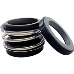 1Pcs MG12-24 MG12-24/G60 Mechanische Dichtungen MG12 for Wasserpumpe Welle Größe 24mm Mit G60 Stationäre(SIC-SIC-EPDM)