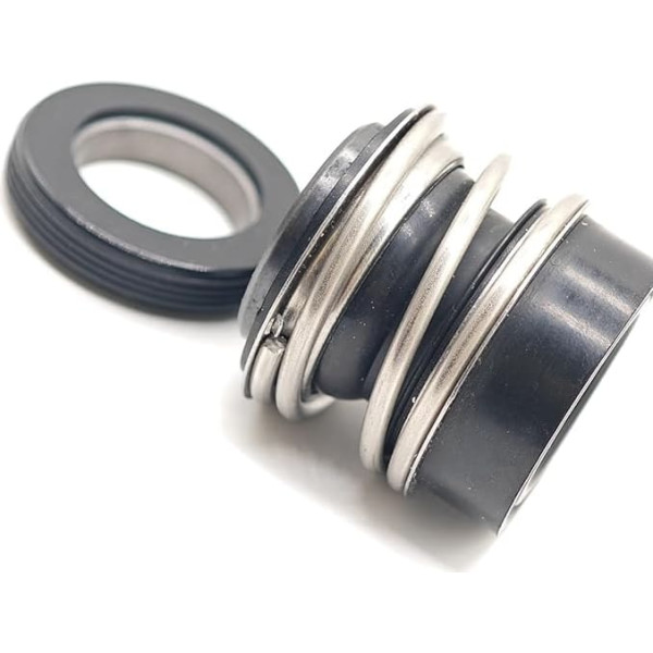 GuidNaurys 109-45-G60 Mechanische Dichtung 45mm ID Legierung FKM Elastomer Gummi Gebrüll Mechanische Welle Dichtung for Hohe Temperatur Öl Pumpe Werkzeugleckage