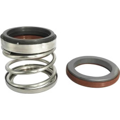 XLMURZAC SiC-CA-FKM BIA-Serie 20/22/25/28/30/32/33/35/40/45/50/55/60/65/70/75 mm Gleitringdichtung mit Einzelfeder for Wasserpumpe(14MM-SIC-CA-FKM)