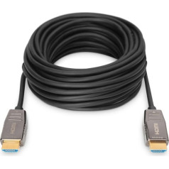 Hibrīda savienojuma kabelis aoc hdmi 2.1 īpaši ātrdarbīgs 8k/60hz uhd hdmi a/hdmi a m/m melns 10m