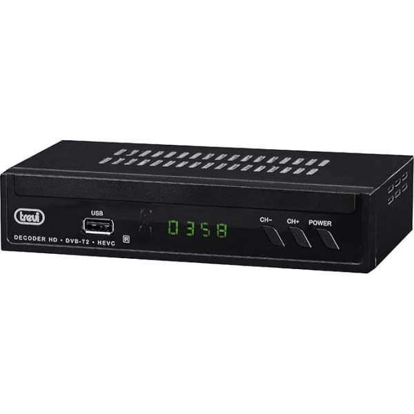 TNT DVBT-2 Decoder with Remote Control Senior Trevi