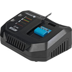 HÖGERT TECHNIK Battery Charger 4A 18V, Quick Charge Function, Overheating and Short Circuit Protection, Charging Indicator, Efficient Charging, Ideal for 2A, 4A, 6A Batteries