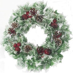 Artificial Christmas Wreath for indoors and outdoors (16
