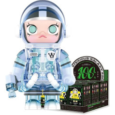 POP MART Mega Space Molly 100% Series-9PC Pop Figures Random Figures Action Figures Collectible Figures and Collectors Art Toy Toy Figures Gift
