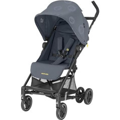 Maxi-Cosi Mara Buggy, very light and compact children's buggy with 3 reclining positions, suitable from birth to approx. 4 years (max. 22 kg), Brave Graphite