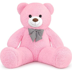 XXXL Teddy Bear, Large Bear, 140 cm, Giant Teddy Bear, Soft Toy, Cuddly Toy, Gift for Children, Girlfriend, Pink