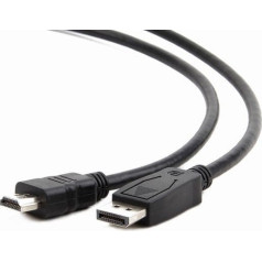 Displayport(m)->hdmi(m) kabelis 1m
