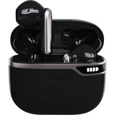 Bluetooth Headphones, Bluetooth 5.3 Stereo HiFi Headphones with HD Microphone, Waterproof IPX7, Wireless In-Ear Headphones, 24 Hours, Compatible with Android and iPhone, Black