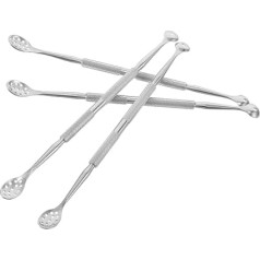 Beaupretty 4 Teiliges Maniküre Werkzeug Finger Entferner Für Abgestorbene Haut Professioneller Nagelhautschneider Maniküre Politur Werkzeug Nagelhautentfernungsgabel Metall