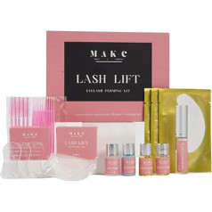 M - A - K - C 's 2025 Ultra Sexy Lash Lift Kit - Eyelash Perm Kit - Professional Eyelash Curling Kit, Improved Version - Semi-Permanent Curling Perming Wave Suitable for Salon and Home