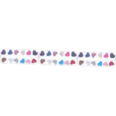 FRCOLOR 3sätze Pfirsichherz Nagelkunst Dekoration Abnehmbarer Magnet-flauschball Für Kreative Maniküre Teiliges Für -nail Art Für Partys Und Festliche Anlässe