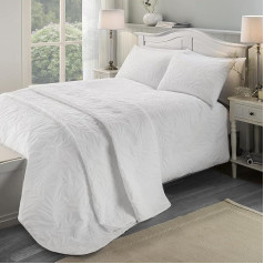 Serene - Luana Pinsonic Single Duvet Cover Set, White