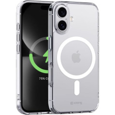 Crong Caurspīdīgs magadatu vāciņš iphone 16 magsafe (caurspīdīgs)