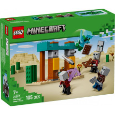 Lego Minecraft ķieģeļi 21267 tuksnesis patruļa zagļi