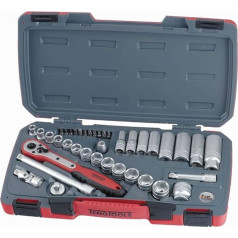 Teng T3839 3/8-inch Socket Set Metric Drive (39 Pieces)