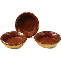 Dessert Tartlets Round Diameter 7 cm Light Shortcrust Pastry / Chocolate Glaze 2.52 kg Pack of 140
