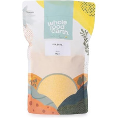 Wholefood Earth Polenta Corn Flour - GMO Free - Vegan - Dairy Free - No Added Sugar - 1 kg