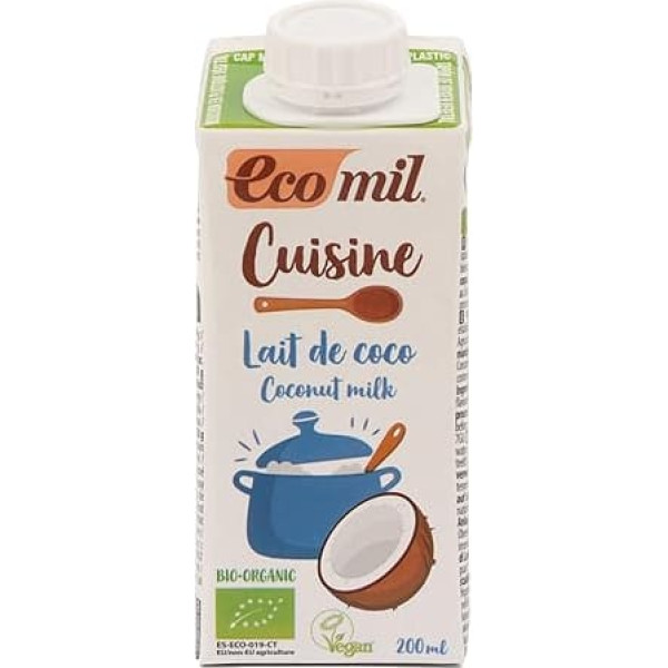 EcoMil Cuisine Coconut Milk 200 ml