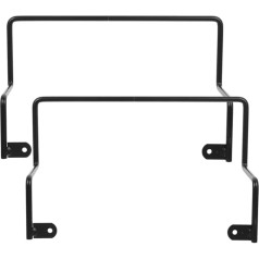 Ushobe Mattress Grab Rail 2 Pack Metal Mattress Slide Stopper Mattress No Brackets Baffle Bed Frame Protector Rail Prevent Mattress from Slipping