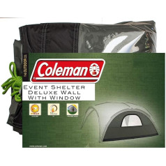 Coleman Side Panel for Coleman Event Shelter Deluxe XL 4.5 x 4.5 m, Gazebo Side Panel with Window, High Sun Protection 50+, Water Resistant, Green