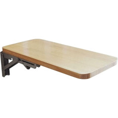 Coppervibes An der Wand montierter Klappschreibtisch mit Bücherregal für das Home-Office und die Esszimmerküche in kleinen bis großen Größen