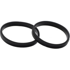 Xinjoduz Pack of 2 Sleeve Holders Men's Sleeve Holders Women's Shirt Sleeve Holders Shirt Bracelets Sleeve Holder Black Non-Slip Shirt Sleeves Metal Bracelets Elastic Bracelets Sleeve Garters for Men,