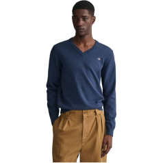 GANT Men's Classic Cotton V-Neck Pullover