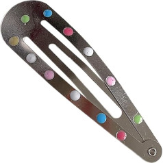 TERNCOEW Colorful Polka Dot Hair Clip for Girls Teens Christmas Stocking Stuffer Hairpin Carnival Party Photography Hair Clip