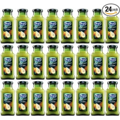 24x Yoga Optimum Bar Bottle Fruit Juice Pera Pear Juice 200 ml