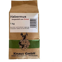Habermus from Spelt 1 kg Musmeal Brenzmus Black Porridge Grain Porridge
