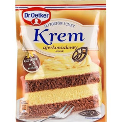 Dr. Oetker Cake Cream with Egg Flavour, Ready in 3 Minutes, Net Weight 120 g