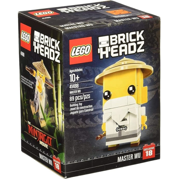 LEGO Exc Brickheadz Ninjago Maestro Wu, 41488