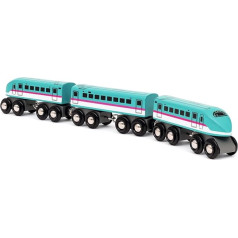 BRIO World 36086 Trains of The World Shinkansen Series E5 Hayabusa Train Toy Train for Children from 3 Years