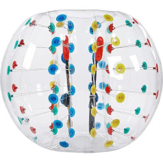 VEVOR aufblasbare Bumper Ball Bumper Stoßball (1 STK.) 1,5 m, 0,8 mm Dicker PVC-Kollisionsball für Outdoor-Sportteamspiele, Outdoor-Spielzeug für Gartenhofpark, Mehrfarbig
