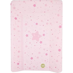 BabyCalin Luxury Changing Mat, Star, Beige, 50 x 70cm with Printed Cartoon