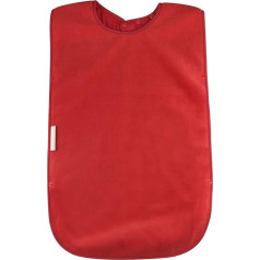 StreetSmartz Adult Fleece Bib - Red, red