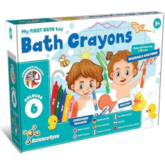 Science4you Bath Paint Pens for Children, Bath Paint for Children to Make the Shower Experience Fun and Colourful, Creative Bath Toy, Art & Craft Gift for Girls & Boys 3 4 5 6+