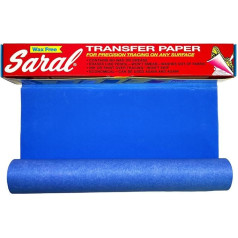 12-inch x 12 ft / 304 x 3.35 m Transfer Paper Roll Blue by Saral